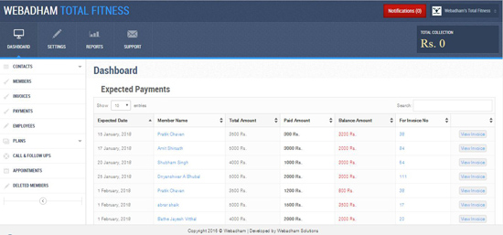 Club management System - Webadham Solutions